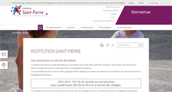Desktop Screenshot of institution-saintpierre.eu