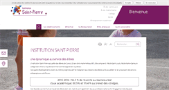 Desktop Screenshot of internat.institution-saintpierre.eu